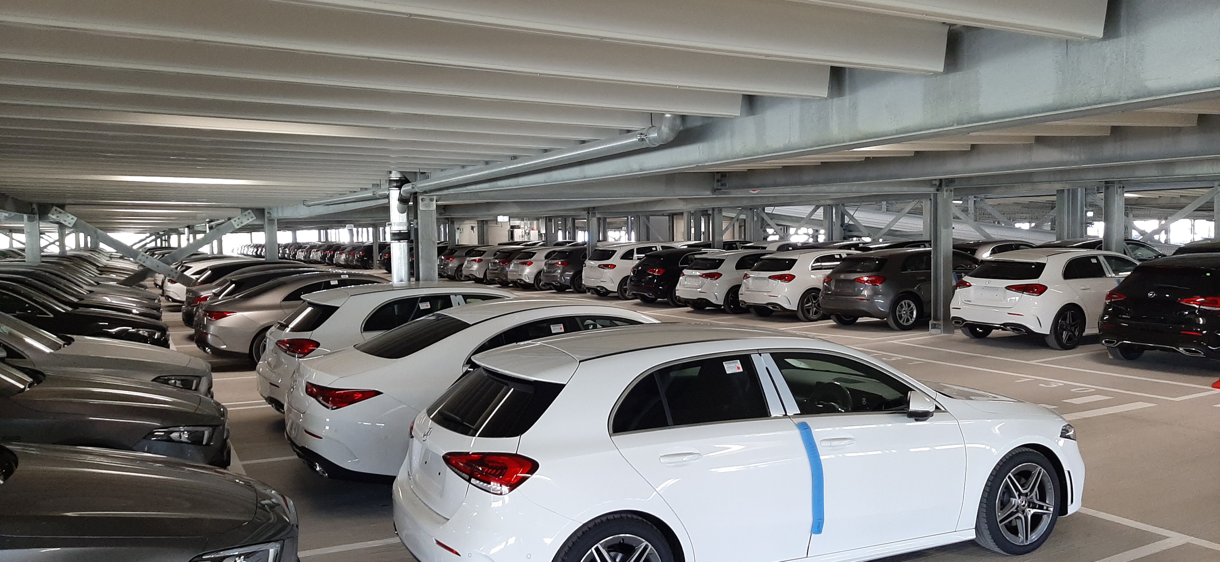 Car storage facility in Purfleet