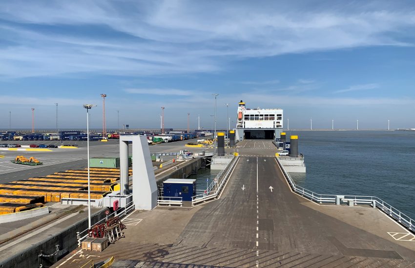 Loading in the Port of Cork