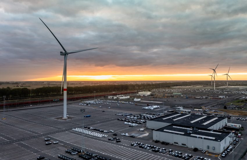 Wind turbine at CRO Ports ©Eneco