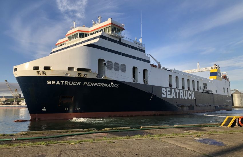 Royalty-free photo from Seatruck's "MV Performance"