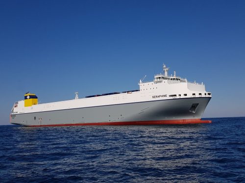 Seraphine, the latest CLdN H5-class LNG vessel.